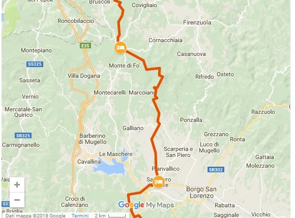 Cine-Rassegna sulla Via degli Dei? Peccato che le proiezioni siano in altri paesi...