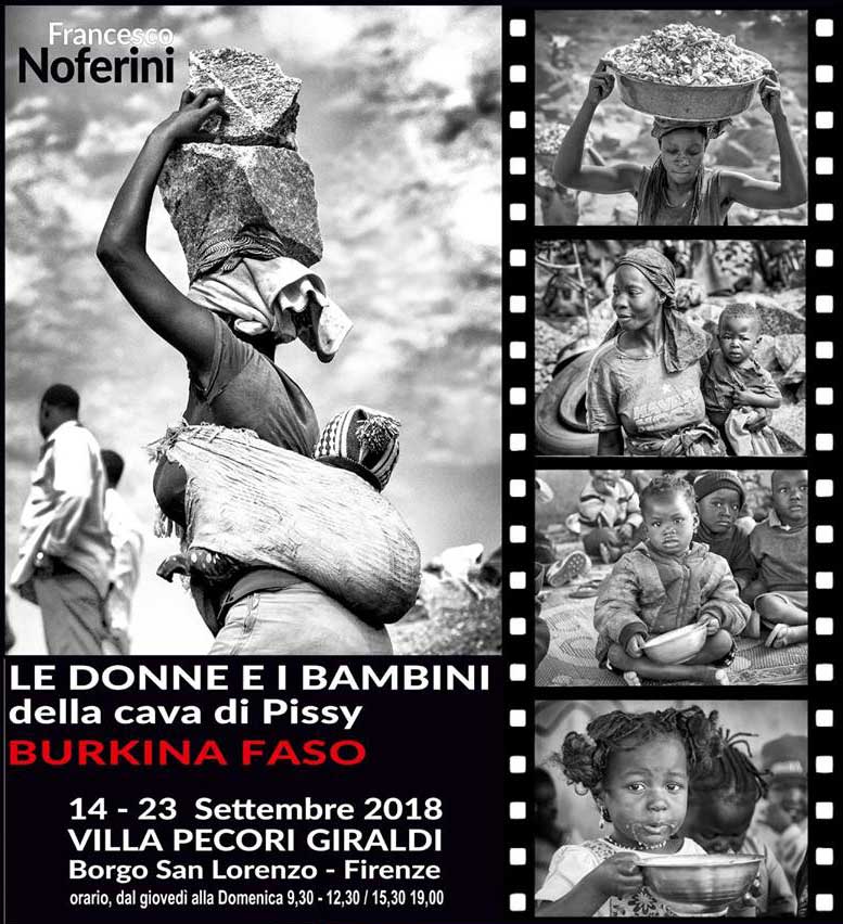 La mostra fotografica di Noferini Le donne e i bambini della cava di Pissy