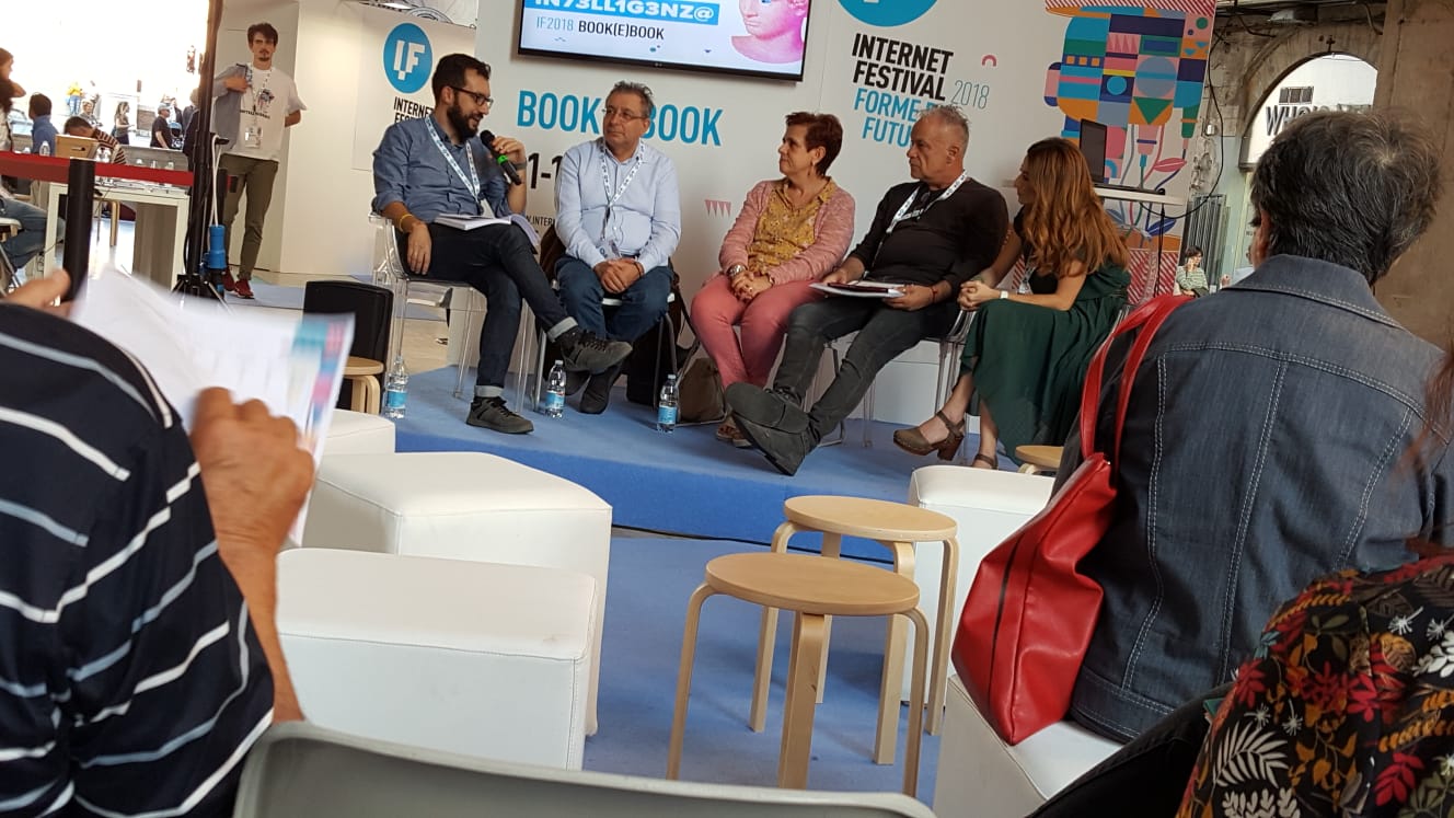 All'Internet Festival 2018 di Pisa è andato in scena il libro “Pugni chiusi” di Ezio Alessio Gensini e Leonardo Santoli