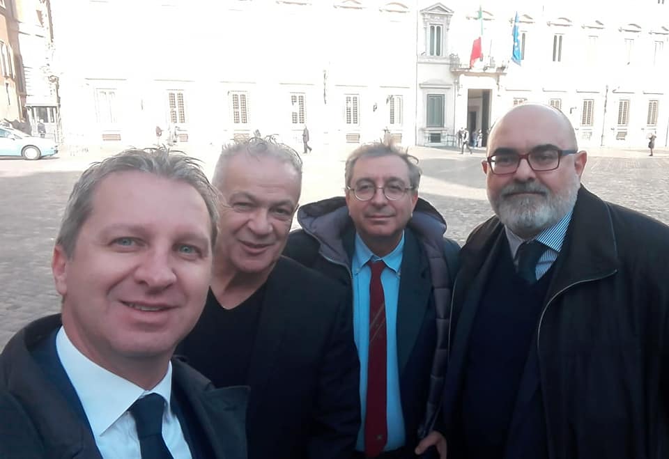 Edoardo Marzocchi, Ezio Alessio Gensini, Leonardo Santoli e Riccardo Medici 1