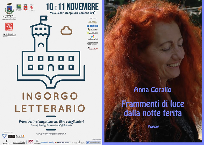 Frammenti di luce dalla notte ferita di Anna Corallo all'Ingorgo Letterario