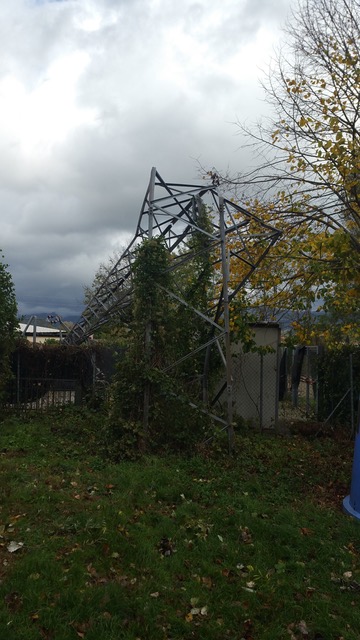 Sagginale: E-Distribuzione al lavoro per sostituzione traliccio danneggiato dal maltempo