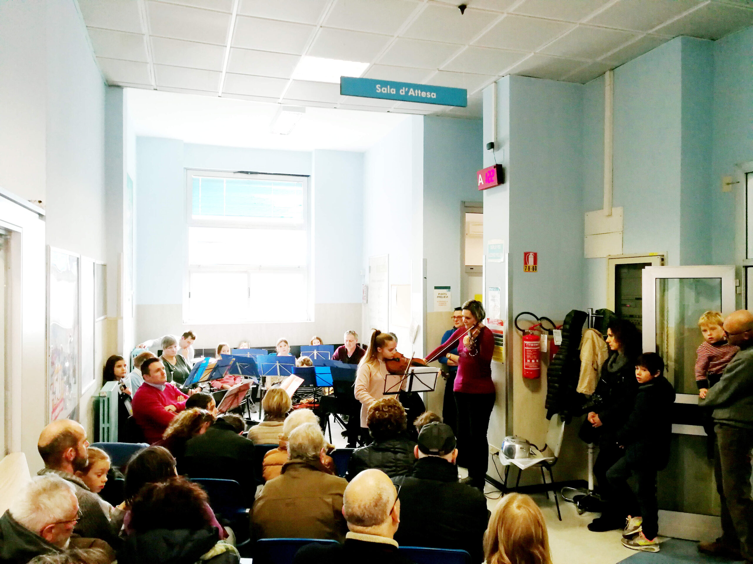 Concerto all'ospedale