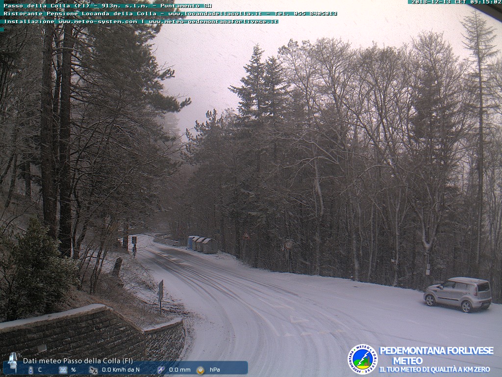 Neve sui passi. La situazione