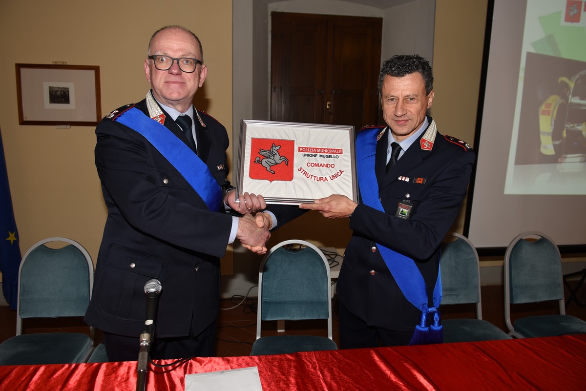 Polizia Municipale Mugello, cambio al vertice. Foto del Giorno