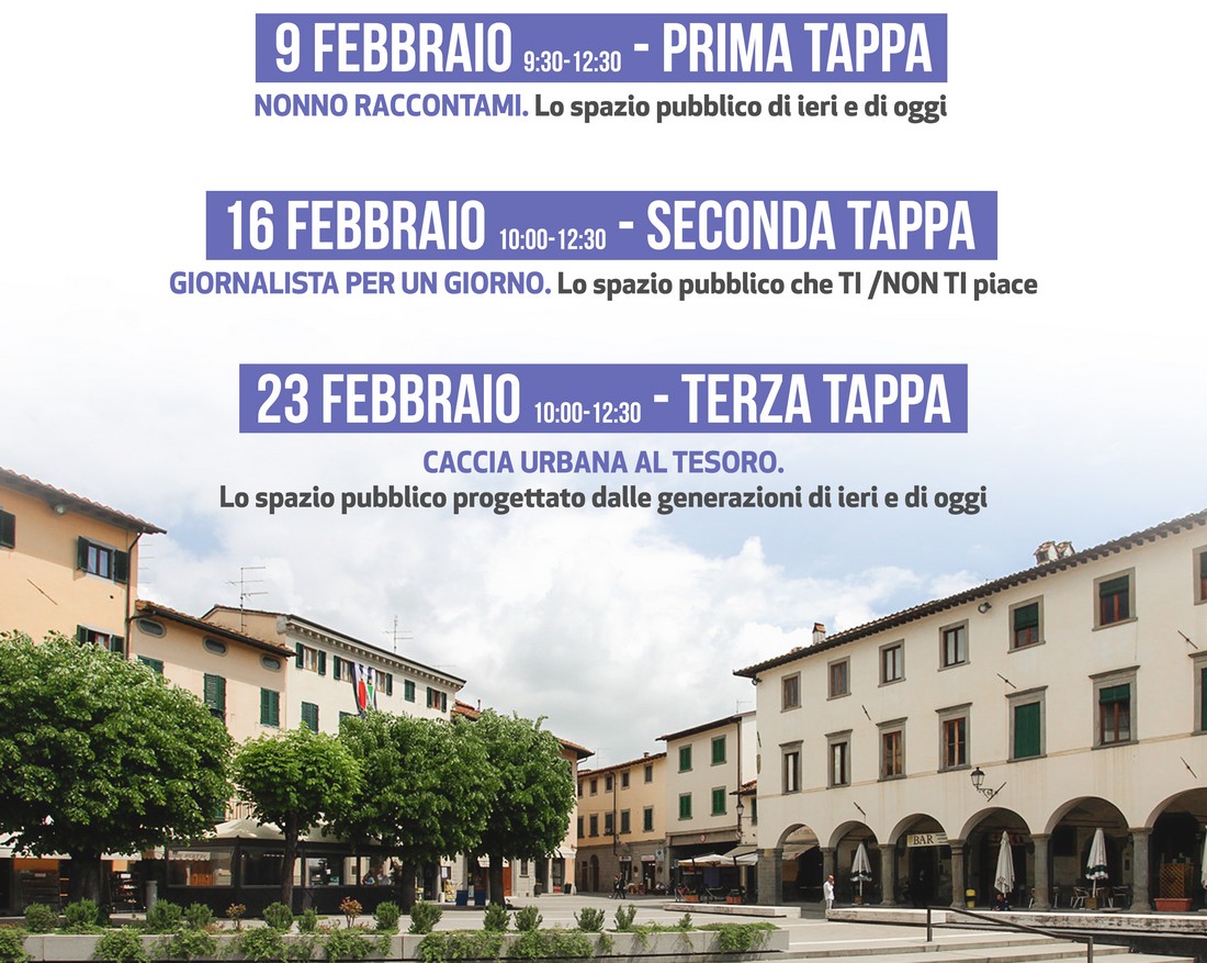 Come cambia Barberino. Una serie di incontri-gioco (e una caccia al tesoro) sullo spazio pubblico