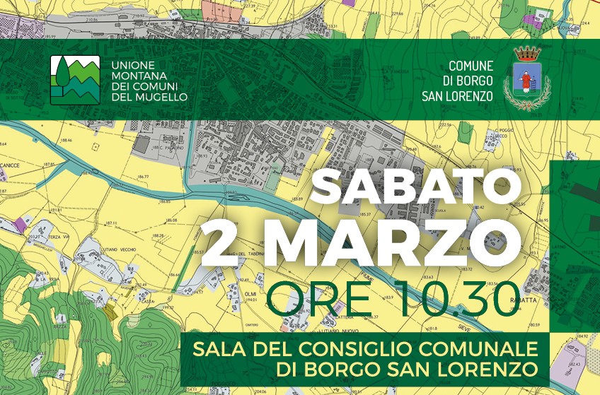 Piano Strutturale Intercomunale. Sabato si presenta a Borgo