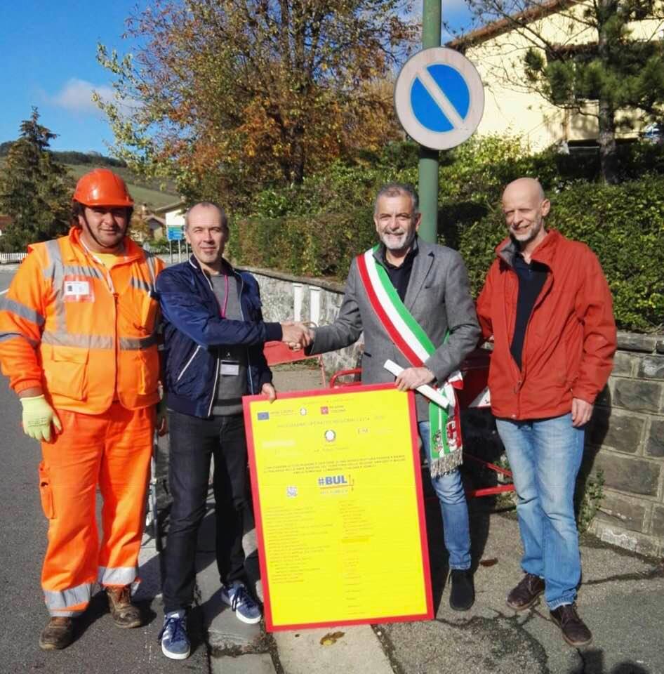 Banda ultralarga. Nuova rete in fibra ottica a Firenzuola