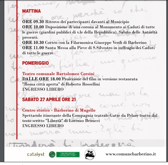25 aprile barberino