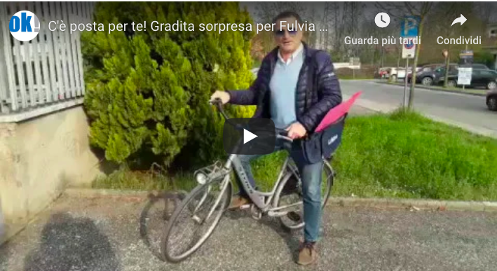 C'è posta per te! Gradita sorpresa per Fulvia Penni