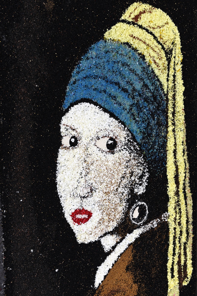 Infiorata (nonostante la pioggia). Foto del Giorno da Scarperia