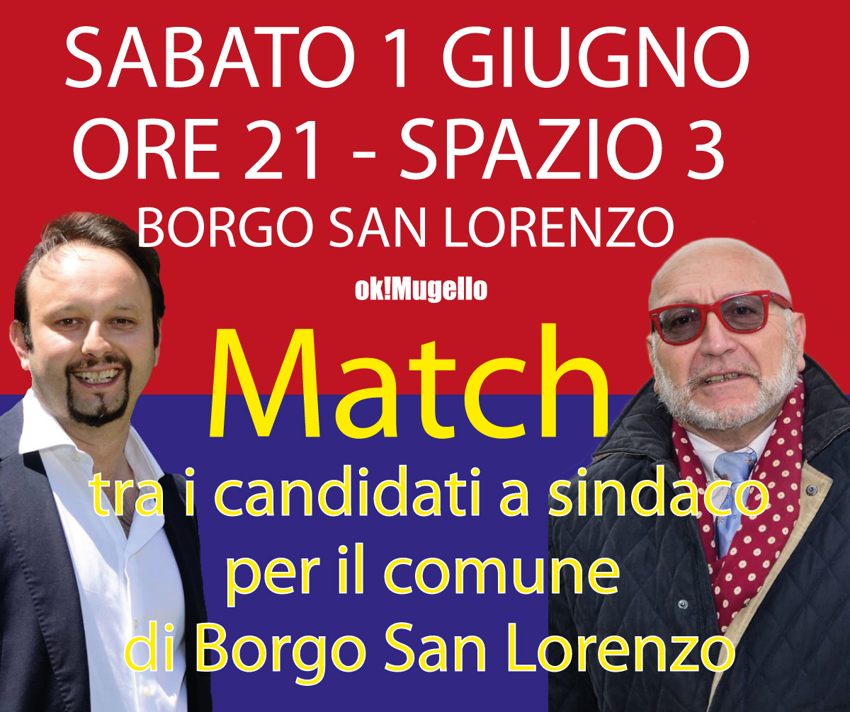Ballottaggio a Borgo. OK!Mugello rilancia il confronto di sabato