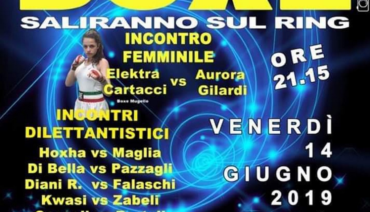Boxe. Domani serata a Scarperia, anche con la femminile