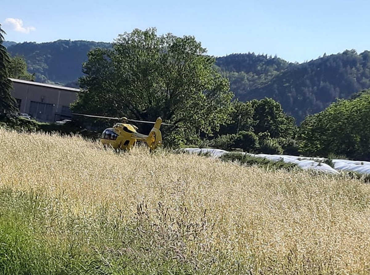Ancora incidenti. Pegaso interviene di nuovo a Firenzuola e a Fognano (tra Marradi e Brisighella)