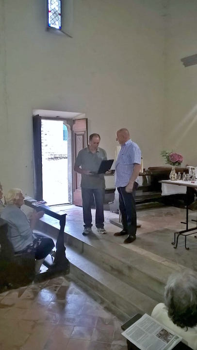 Ringraziamento agli Alpini di Scarperia