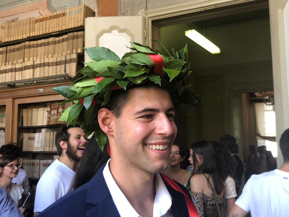 110 e Lode. Complimenti a Lorenzo Pini per la sua laurea