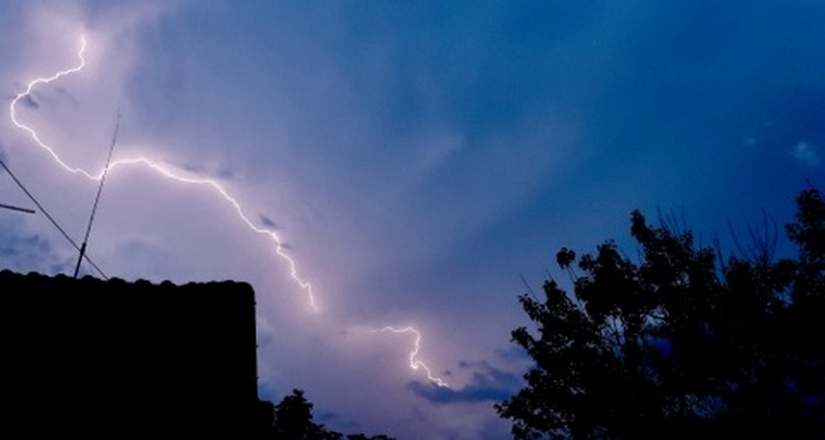 Vento e fulmini ieri sera su alcune zone del Mugello