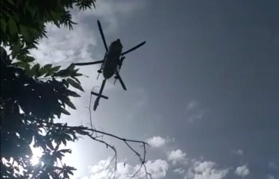 Osteria Bruciata. Interviene Pegaso per escursionista infortunata sulla Via degli Dei