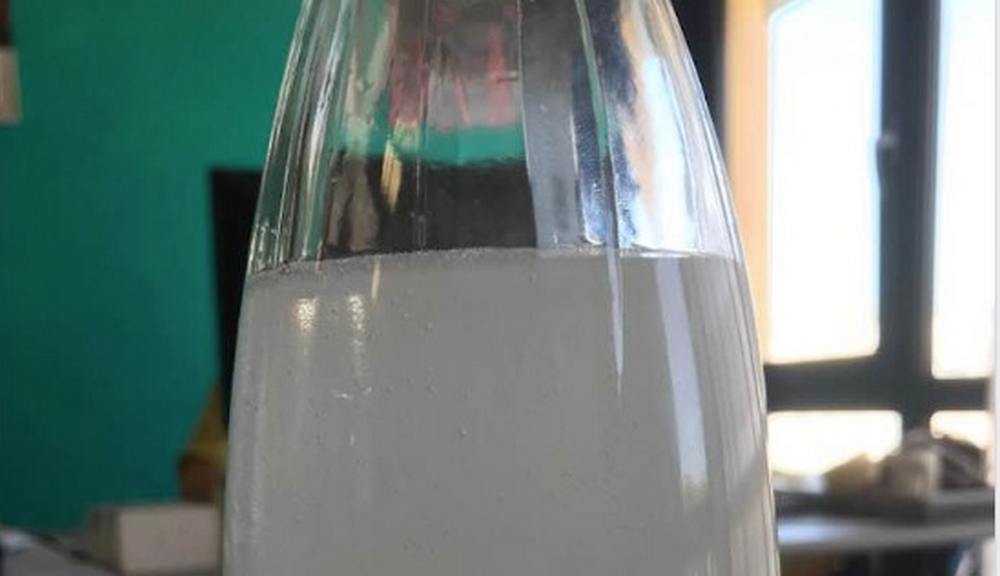 Giochi di pressione? Acqua bianca a La Soterna. Foto del Giorno