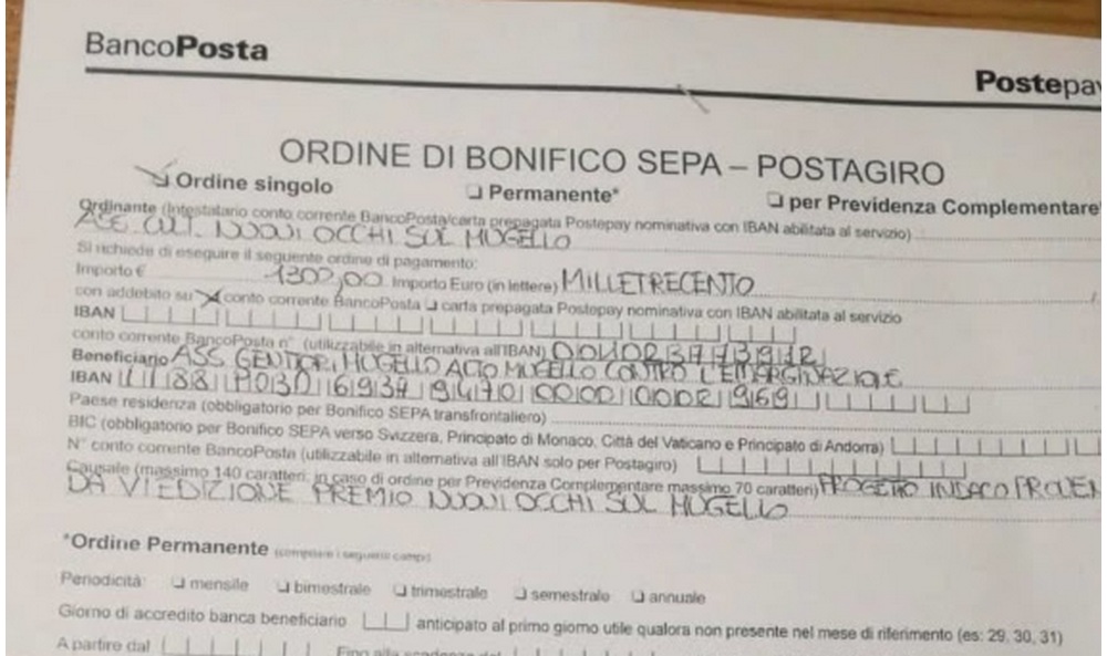 Dal concorso d’arte 1300 euro al progetto Indaco