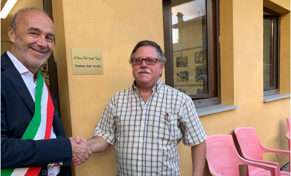 Da sn Franco Vichi, Alessandro Orsetti