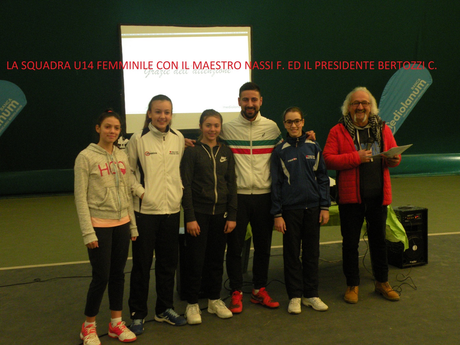 Un anno da incorniciare per il Tennis Club Borgo. Tutti i protagonisti