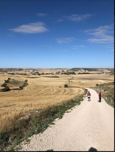 Tre borghigiani sul Cammino di Santiago di Compostela