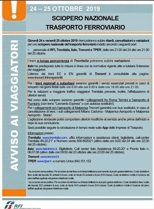 Le modalità dello sciopero