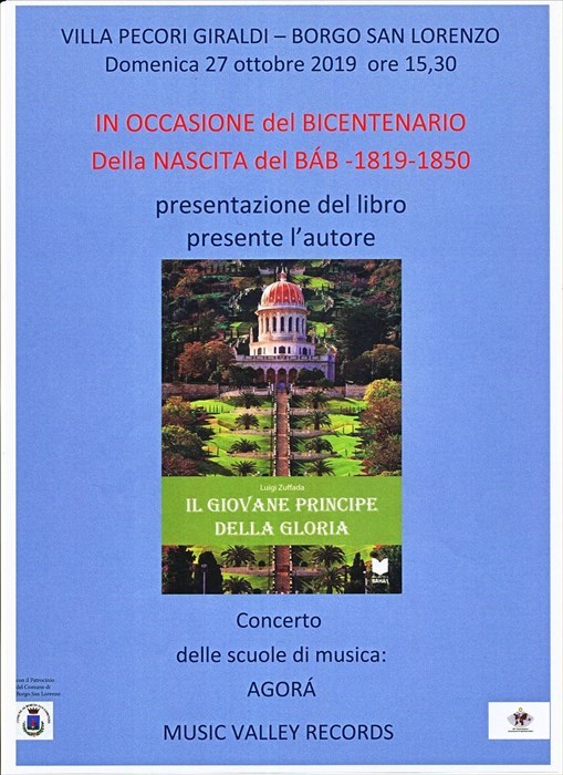 Locandina dell'evento del Bicentenario del Bab