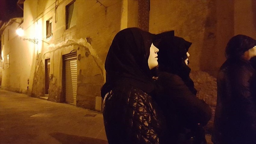 La passeggiata nel Borgo dei Misteri