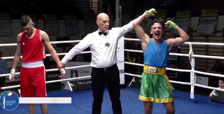 Il verdetto di vittoria di Falaschi