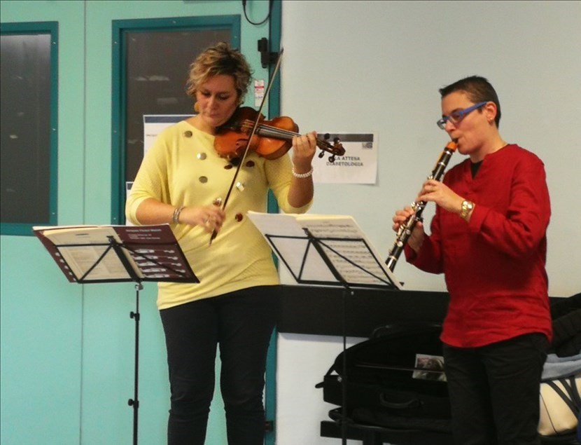 Il “Duo Parsifal”, Roberta e Sabrina Landi Malavolti.
