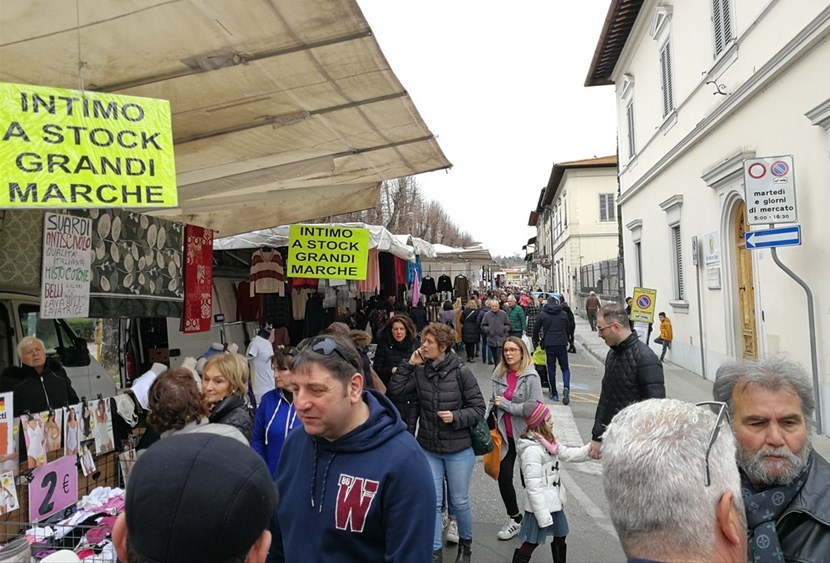 Spostamento mercato.