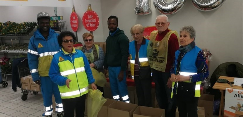 Colletta alimentare alla San Lorenzo