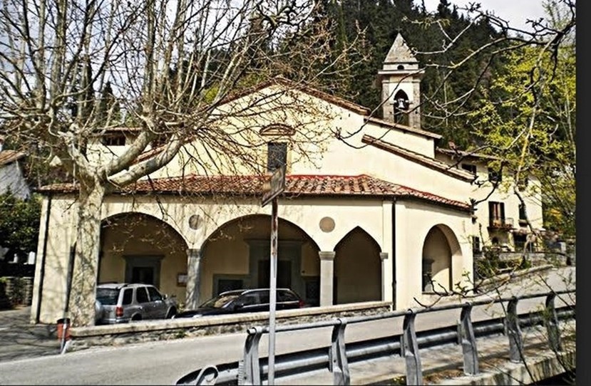Il santuario della Madonna dei tre Fiumi.