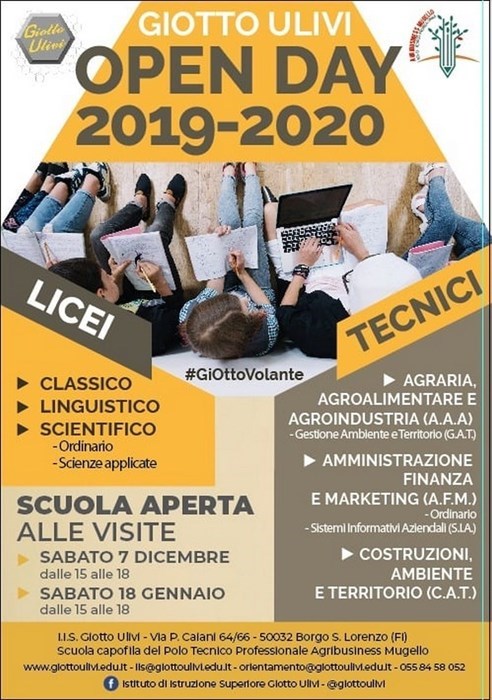 Open Day al Giotto Ulivi
