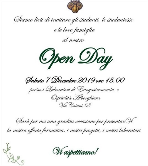 Open Day al Chino Chini