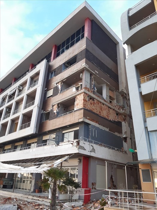 L'Albania ferita dal terremoto