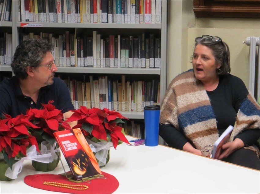 da sx: Massimiliano MIniati con Beatrice Niccolai