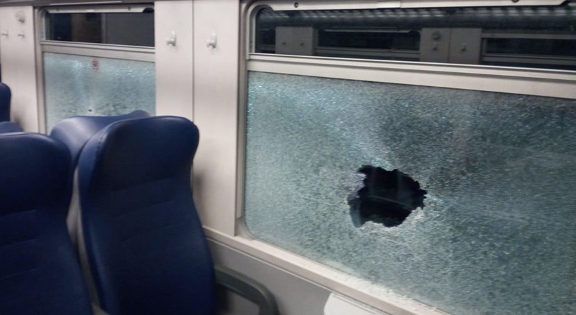 i danni al treno