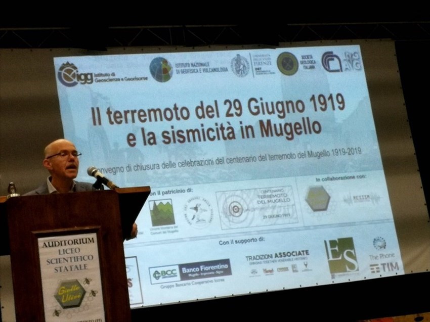 L’intervento  di Giacomo Corti (Istituto di Geoscienze e Georisorse dell’Università degli Studi di Firenze)
