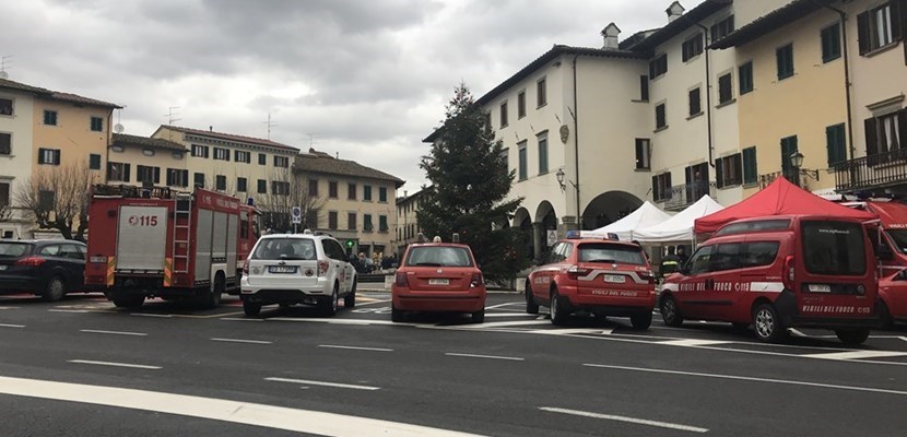 Piazza Cavour a Barberino