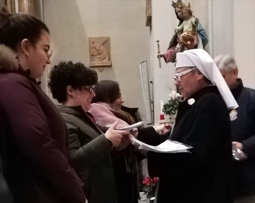 La consegna delle divise ai nuovi giovani volontari dell’Unitalsi