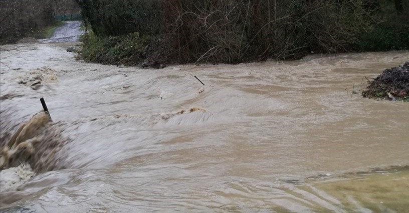 Esondazione Torrente Fistona