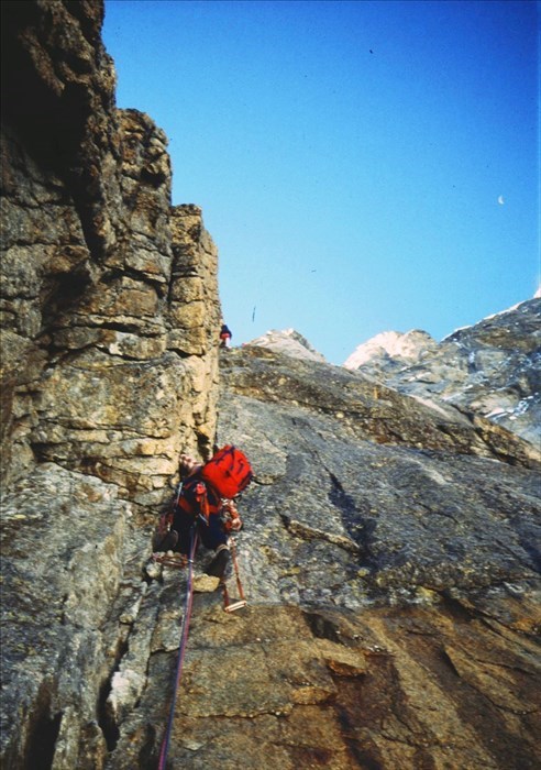 Il diedro di 75 metri