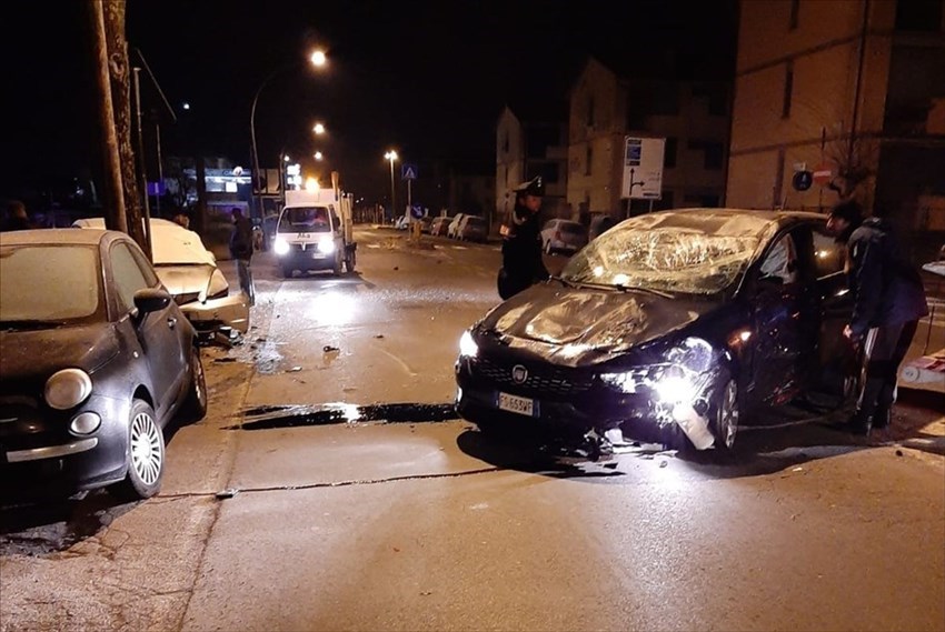 Incidente a Borgo, in Viale IV Novembre