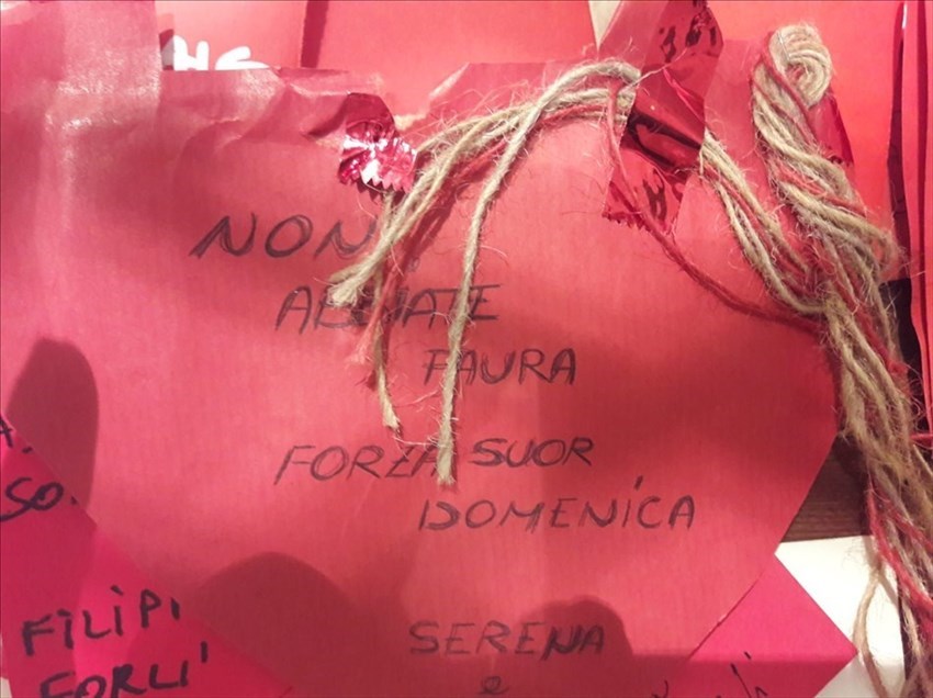 I biglietti per le suore di Marradi