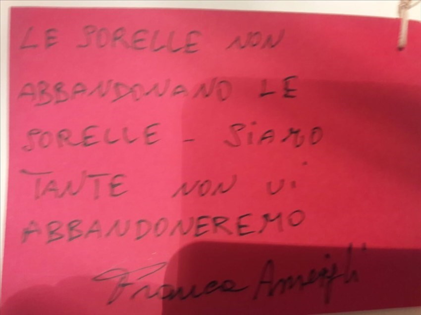 I biglietti per le suore di Marradi