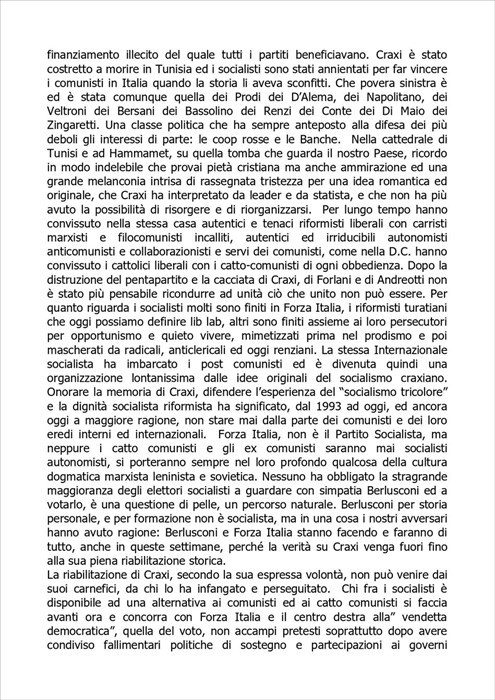 La riflessione di Ridolfi