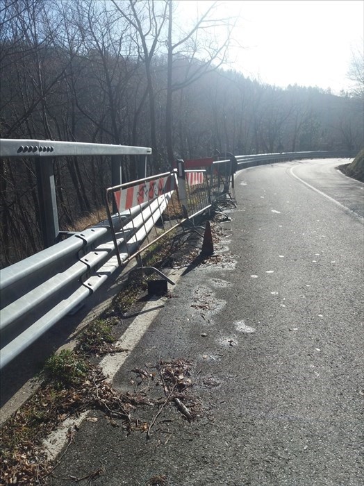 La strada 306 tra Marradi e Palazzuolo